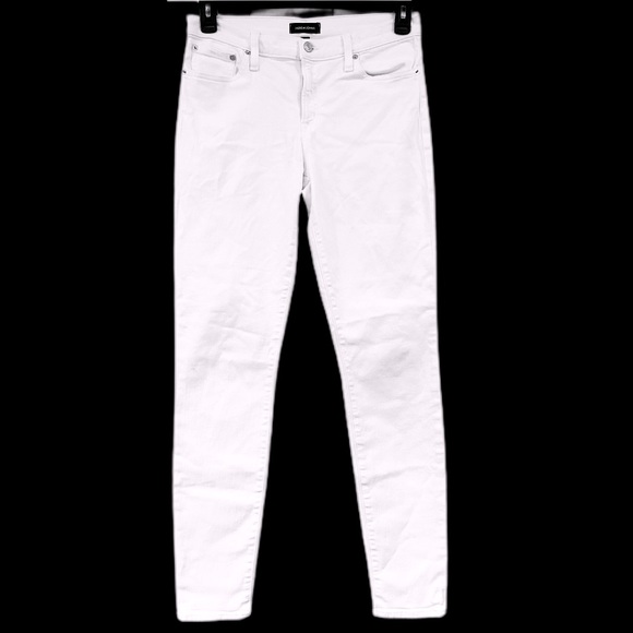 J Crew White Toothpick Jeans